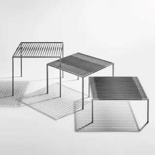 Столик для ванной комнаты Antonio Lupi PAGINE SCRITTE PAGINESCRITTE матовая сталь (acciaio spazzolato)