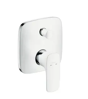 Смеситель для ванны HANSGROHE Pura vida 15445400 хром / белый