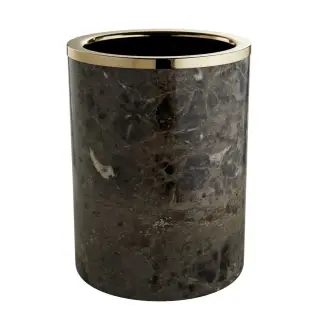 Корзина 3SC Palace PA65AEMGD мрамор EMPERADOR DARK/POLISHED GOLD 24K