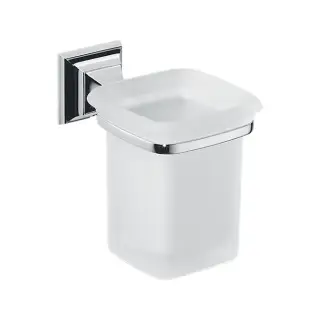 Стакан Colombo Design Portofino B3202 хром/белый