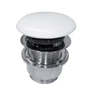 Донный клапан Cielo PIL01B белый