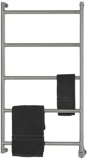 Полотенцесушитель электрический Margaroli M SERENO 572/M+Z3.BN+SELECTOR.DX BRUSHED NICKEL