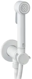 Гигиенический душ Bossini Paloma E37007B00045015 белый матовый