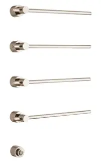 Полотенцесушитель электрический Margaroli M Sole 622.BN BRUSHED NICKEL