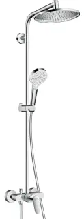 Душевая стойка HANSGROHE Crometta S 240 1jet Showerpipe EcoSmart 27269000 хром