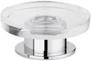 Мыльница Bertocci ES 105.4031.5000 прозрачный хрусталь/золото