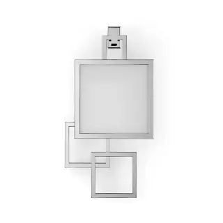 Светильник для ванной Oasis Vicky 000LV039CR хром, стекло матовое