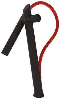 Смеситель для кухни Carlo Frattini Kitchen GALILEO F7050RNS BLACK MATT/FLEX ROSSO
