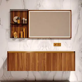 Зеркало для ванной Oasis MY SUN 0MSSP123.E WALNUT-E012