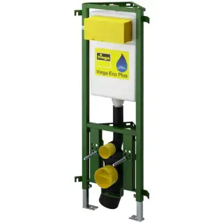 Рама монтажная угловая для подвесного унитаза в комплекте с бачком для кнопок visign, (T3), 46.6*23.3*h113