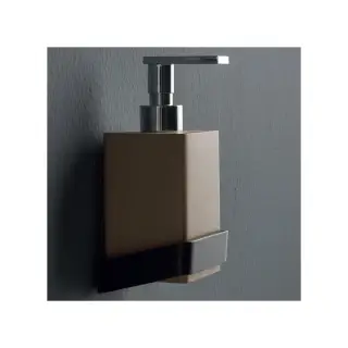 Дозатор Bertocci FLY 149.1528.0300 Neoliteck resina beige, хром