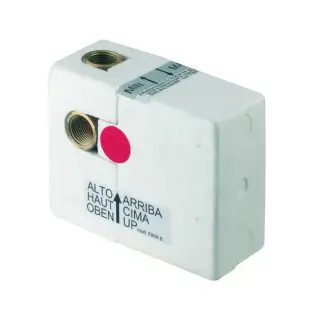 Внутренняя часть смесителя встроенного для душа, хром