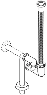 Слив с сифоном для раковины