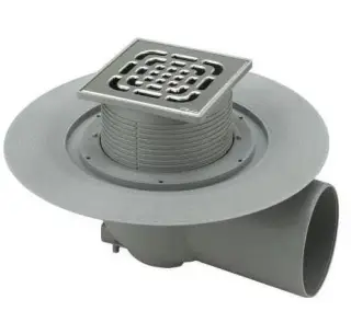 Трап напольный, отвод 70 мм, Х1, со съемным гидрозатвором