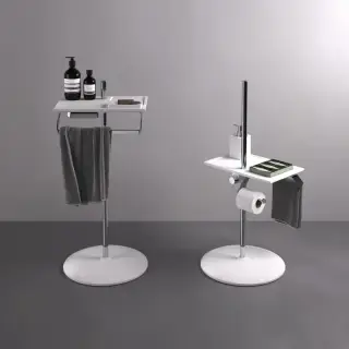 Стойка комбинированная Agape Basket ACOM0514Z белый