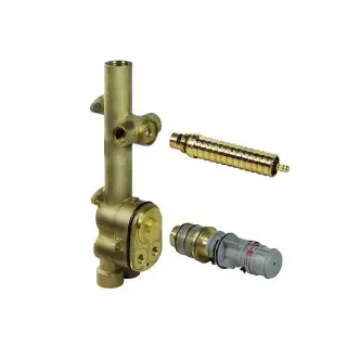 Внутренняя часть термостата с 1-м вентилем