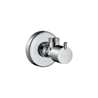 Вентиль запорный угловой 5.4*9*5.4, хром