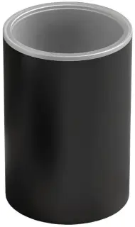 Стакан Colombo Design PLUS W4941.NM чёрный матовый