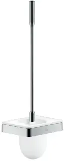 Ершик туалетный AXOR UNIVERSAL 42835000 хром, стекло белое