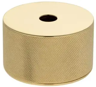 Баночка с крышкой (с текстурой) d.11/6.5h золото