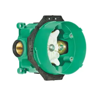 Скрытая часть смесителя-термостата для душа/ванны со встроенными запорными клапанами d12.2*15.4*10.8