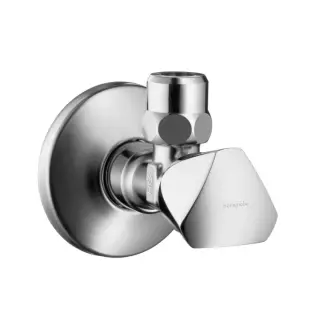 Вентиль угловой 5.4*9*5.4, хром