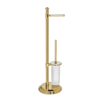 Ершик туалетный Colombo Design Hermitage B3318.HPS золото/стекло