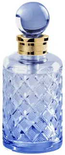 Флакон для духов 360 ml d.8*19h blue crystal/Matt Soft Gold