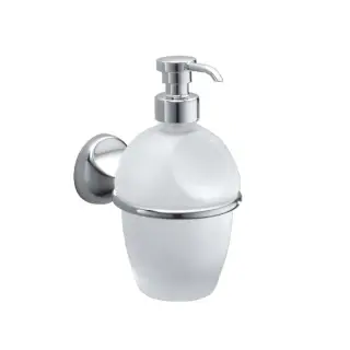 Дозатор Colombo Design Melo B9306 хром/белый