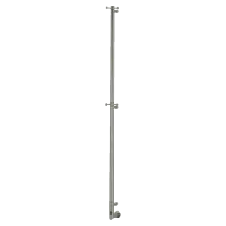 Полотенцесушитель электрический Margaroli M ARCOBALENO 616/X/L.BN BRUSHED NICKEL