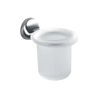 Стакан Colombo Design Melo B1202 хром/стекло