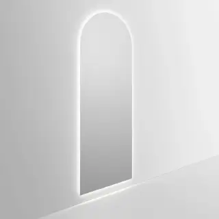 Зеркало для ванной Milldue ROMA W 4931 профиль алюминиевый