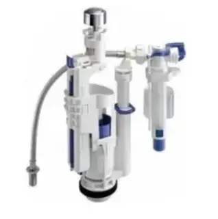 Механизм смыва двойной 750990 цвет-хром