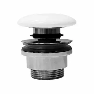 Донный клапан GSI PCS11 белый блестящий