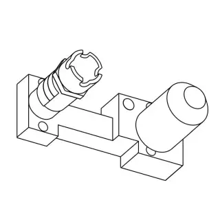 Внутренняя часть смесителя NIC design SOLO NC.SODX38inc polished chrome