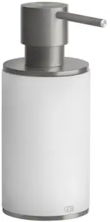 Дозатор Gessi GESSI316 54737#239 Steel Brushed/White
