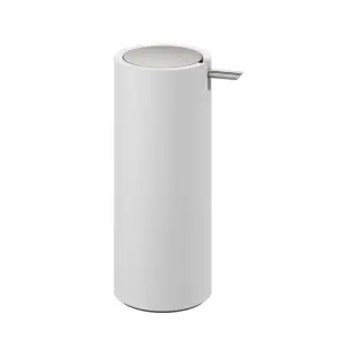 Дозатор Decor Walther STONE SSP 0972355 сталь матовая/белый