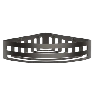 Полка-решетка Gessi 59561#707 цвет-Black Metal Brushed PVD