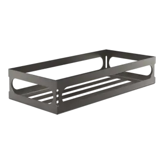 Полка-решетка Gessi 59549#707 цвет-Black Metal Brushed PVD