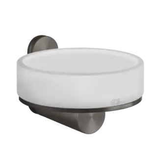 Мыльница Gessi GESSI 316 54701#707 цвет-белый/Black Metal Brushed PVD