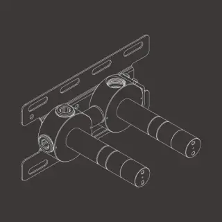 Встраиваемая часть смесителя