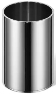 Контейнер без крышки настольный 9.5*6.5 хром