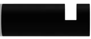 Крючок Decor Walther MK HAK1 0520160 черный матовый