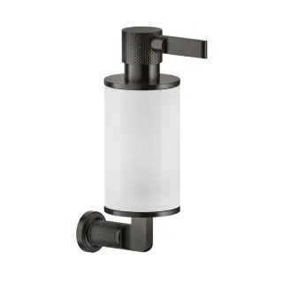 Дозатор Gessi INCISO 58513#707 цвет-белый/Black Metal Brushed PVD