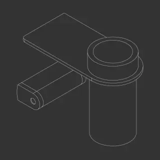 Аксессуар для ванной CEA LUTEZIA LTZ108S сталь матовая