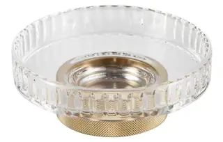 Мыльница Decor Walther CLUB STS 0854782 матовое золото/граненое стекло