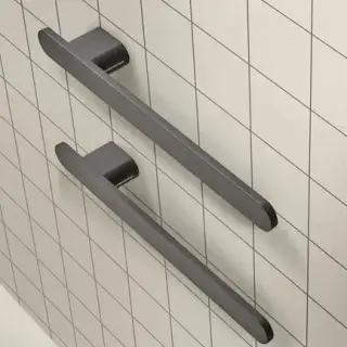 Полотенцесушитель электрический Antonio Lupi RIGO RIGO45 NERO GOFFRATO-545