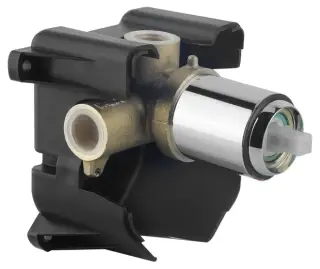 Внутренняя часть смесителя для душа, хром