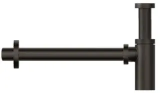 Сифон Gessi Accessori 01377#707 цвет-Black Metal Brushed PVD