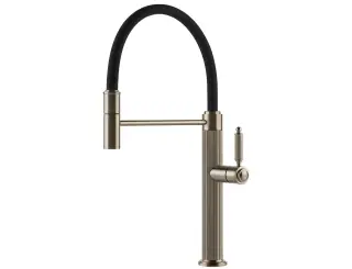 Смеситель для кухни Gessi VENTI20 60634#149 цвет-FINOX BRUSHED NICKEL
